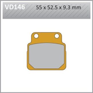 VD146 VESRAH DISC BRAKE PADS