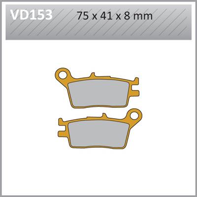 VD153 VESRAH DISC BRAKE PADS