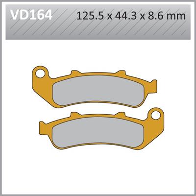 VD164 VESRAH DISC BRAKE PADS