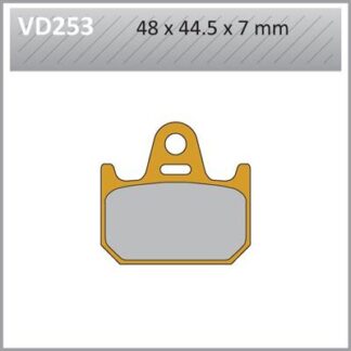 VD253 VESRAH DISC BRAKE PADS