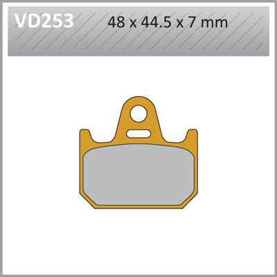VD253 VESRAH DISC BRAKE PADS