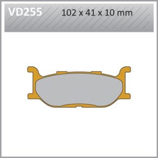 VD255 VESRAH DISC BRAKE PADS