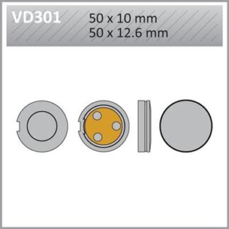 VD301 VESRAH DISC BRAKE PADS