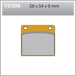 VD306 VESRAH DISC BRAKE PADS