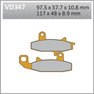 VD347 VESRAH DISC BRAKE PADS