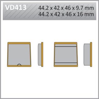 VD413 VESRAH DISC BRAKE PADS