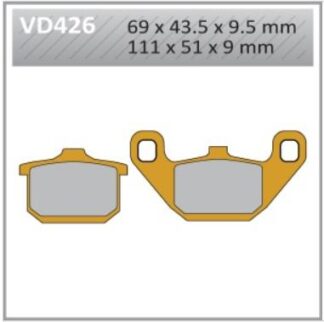 VD426 VESRAH DISC BRAKE PADS