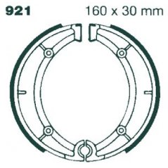 921 EBC DRUM BRAKE SHOES