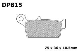 DP815 – DUNLOPAD SINTERED DISC BRAKE PADS
