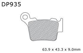 DP935 – DUNLOPAD SINTERED DISC BRAKE PADS