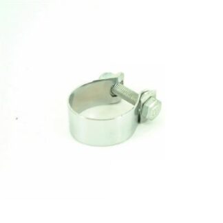 WW93098 UNIVERSAL EXHAUST CHROME EXHAUST CLAMP 1 & 3/8 INCH