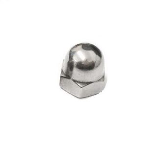 5MM DOME NUT STAINLESS STEEL