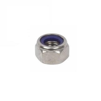 M12  NYLOC NUT PLATED