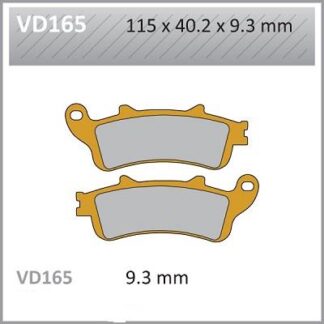 VD165 VESRAH DISC BRAKE PADS