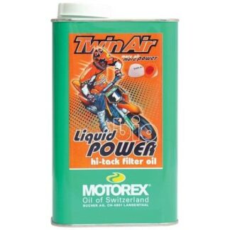 MOTOREX RACING BIO LIQUID POWER TWIN AIR FILTER OIL 1L