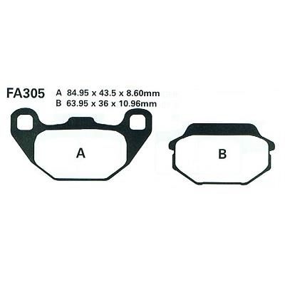 FA305 – EBC DISC BRAKE PADS