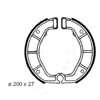 859 EBC DRUM BRAKE SHOES