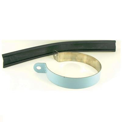 SCORPION STAINLESS STEEL ROUND EXHAUST SILENCER STRAP