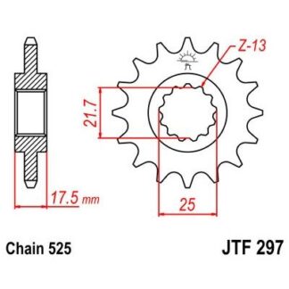 297-15 FRONT SPROCKET