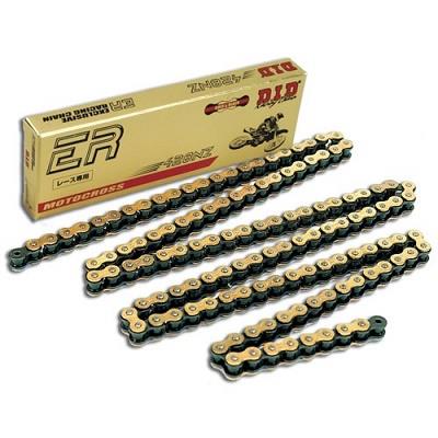 428NZ-124L GOLD MOTOCROSS RACING CHAIN