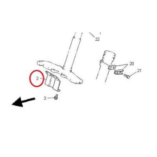 21W2348600 STAY PLATE