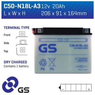 C50N18LA3 GS BATTERY