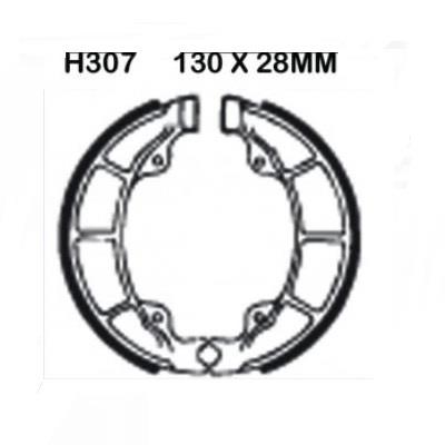 H307 EBC DRUM BRAKE SHOES GROOVED