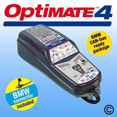 OPTIMATE 4 BMW BATTERY CHARGER CAN BUS EDITION