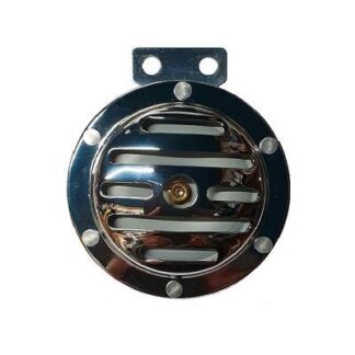 12 VOLT HORN CHROME O.D.100