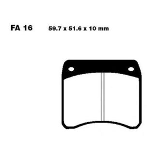 FA16 – EBC DISC BRAKE PADS