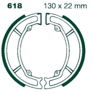 618  EBC DRUM BRAKE SHOES