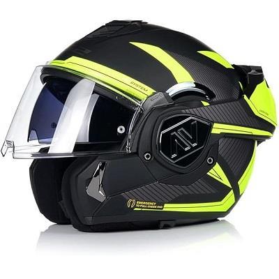 LS2 FF906 ADVANT REVO MATT BLACK H-V YELLOW-06 L