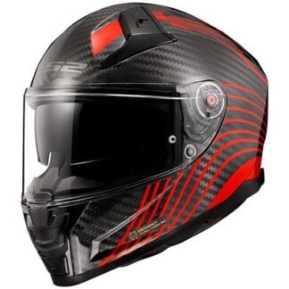 LS2 FF811 VECTOR II CARBON FLUX GL.RED-06 XL