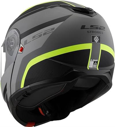 LS2 FF908 STROBE II MONZA M.BLACK H-V YELLOW-06 L