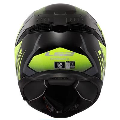 LS2 FF808 STREAM II FURY BLK H-V YELLOW-06 M