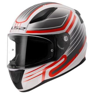 LS2 FF353 RAPID II CIRCUIT WHITE RED-06 M