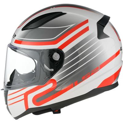 LS2 FF353 RAPID II CIRCUIT WHITE RED-06 L