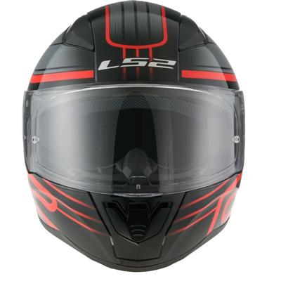 LS2 FF353 RAPID II CIRCUIT BLACK RED-06 L