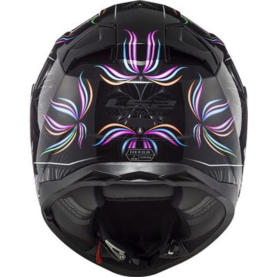 LS2 FF811 VECTOR II TROPICAL BLACK WHITE-06 M