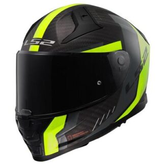 LS2 FF811 VECTOR II CARBON GRID MATT H-V YELLOW-06 M