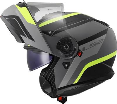 LS2 FF908 STROBE II MONZA M.BLACK H-V YELLOW-06 M