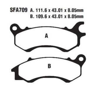 SFA709 – EBC SCOOTER DISC BRAKE PADS