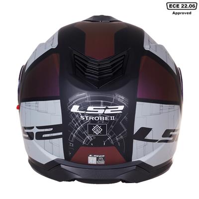 LS2 FF908 STROBE II ORION M.BLACK PURPL BLUE-06 S