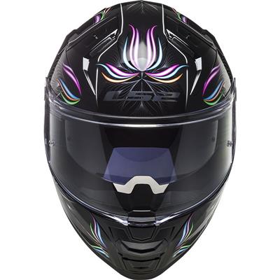 LS2 FF811 VECTOR II TROPICAL BLACK WHITE-06 S