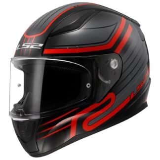 LS2 FF353 RAPID II CIRCUIT BLACK RED-06 S