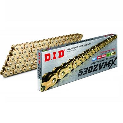 530 (50)-108L ZVMX X RING DID GOLD DRIVE CHAIN