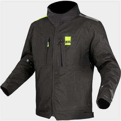 LS2 TITANIUM LADY JACKET BLACK H-V YELLOW M