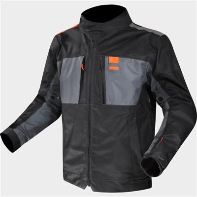 LS2 TITANIUM MAN JACKET BLUE H-V ORANGE XXL