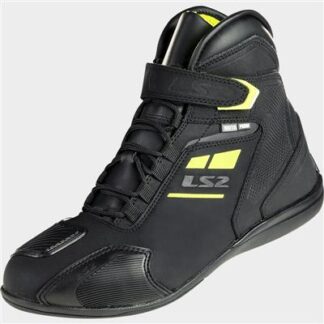 LS2 GARRA LADY BOOTS WP BLACK H-V YELLOW 38