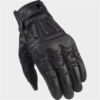 LS2 RUST MAN GLOVES BLACK LEATHER L